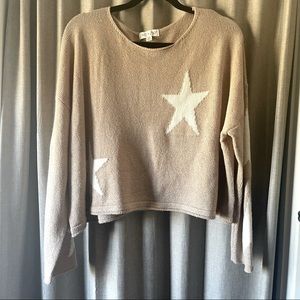 She + Sky Western Star Sweater